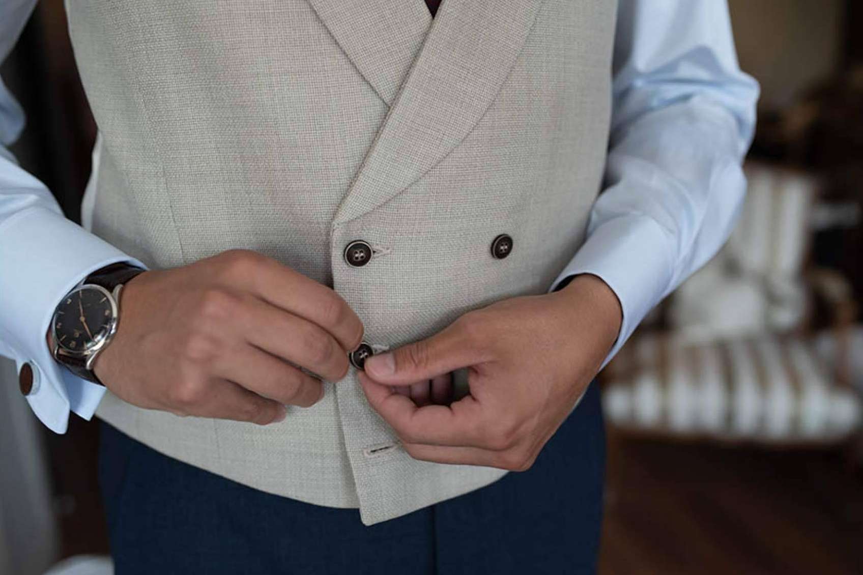 Trajes y chaqués para novios personalizados y a medida de la mano de Pugil Store