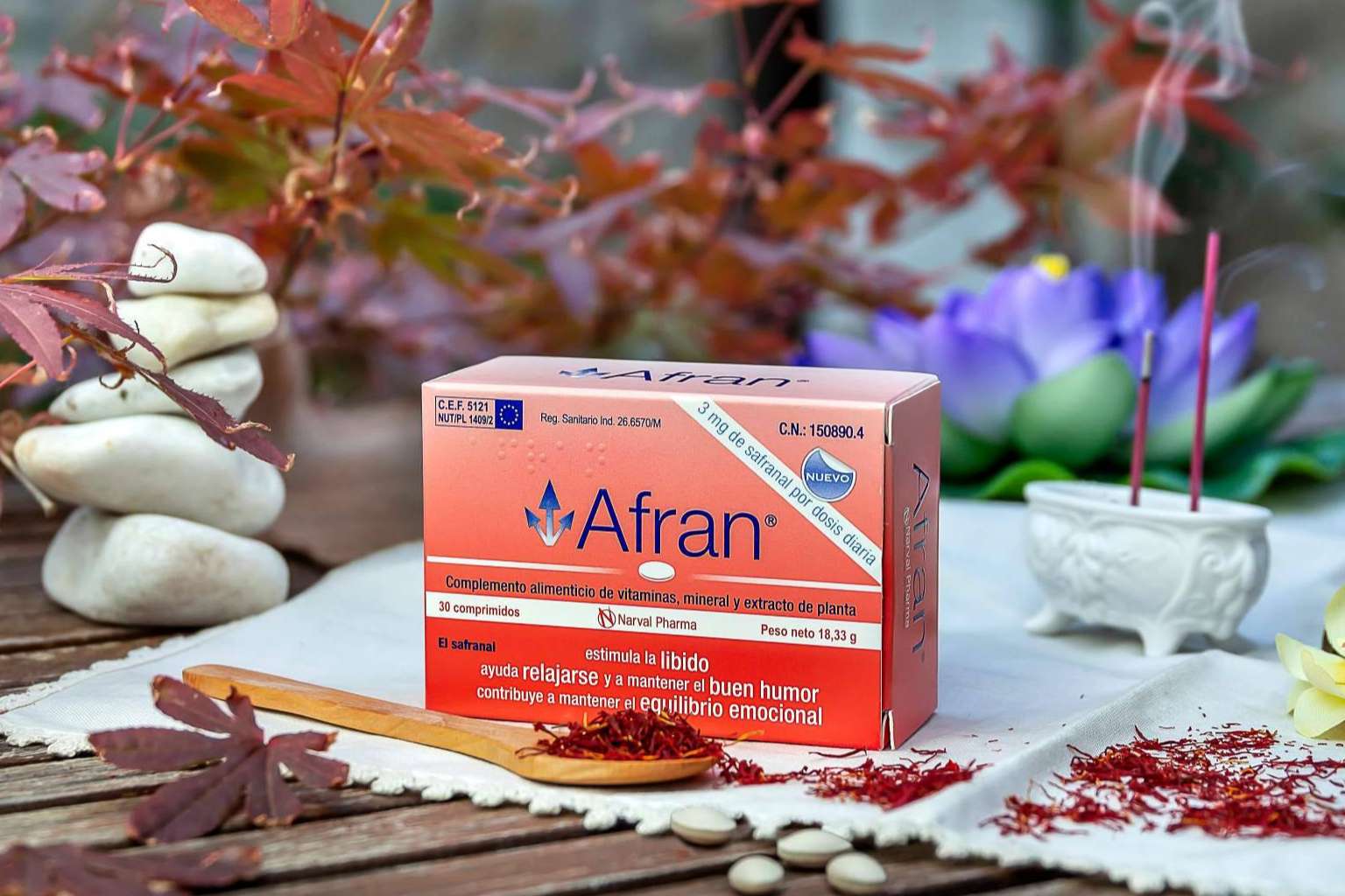 Afran para conseguir equilibrio emocional con una mente positiva sin medicamentos