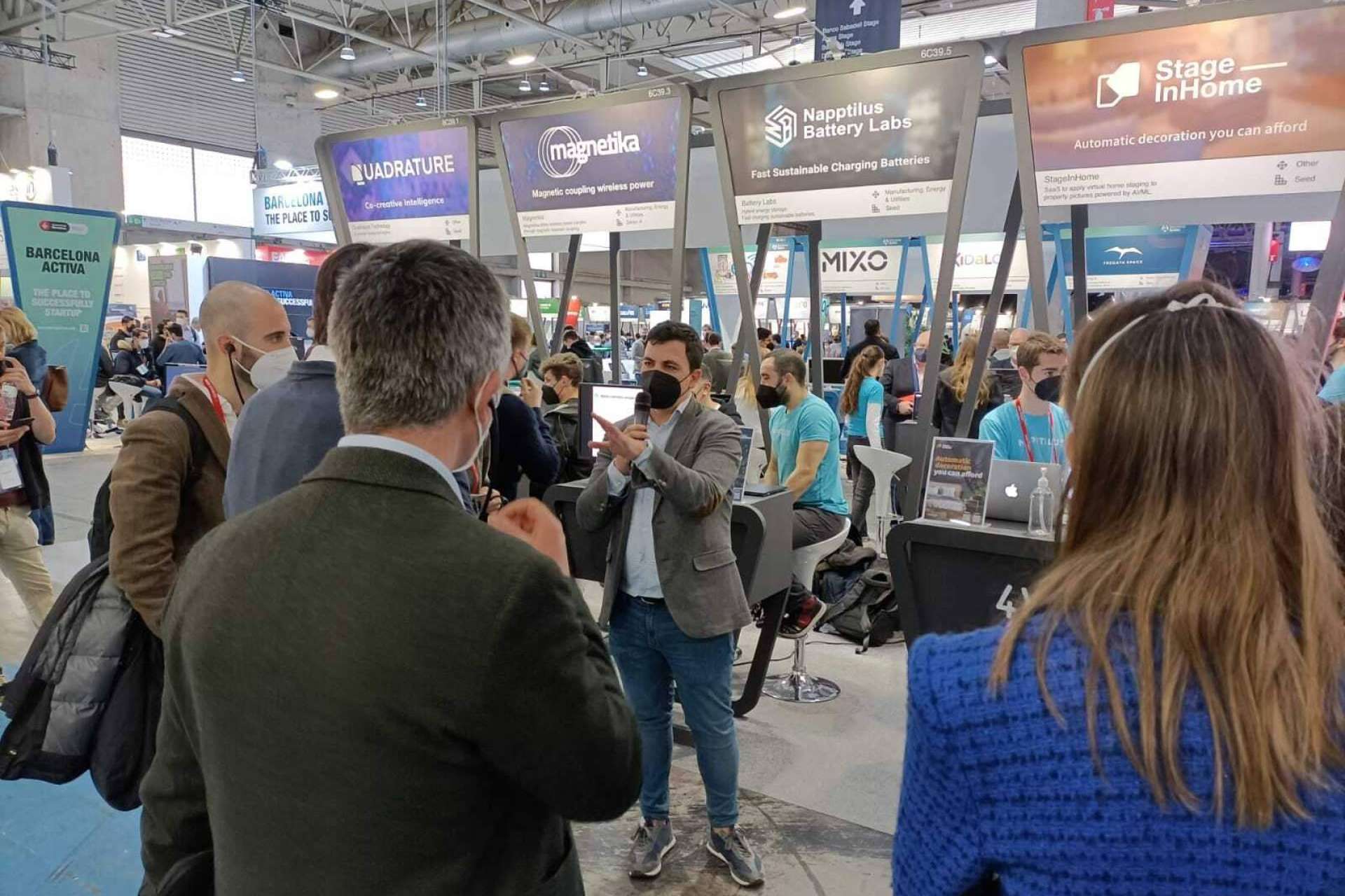 Presentación de los nuevos servicios de StageInHome con motivo de su participación en el 4YFN