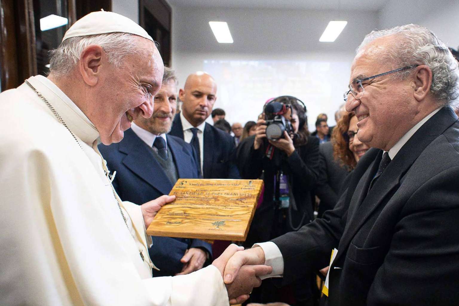 Un olivo centenario en España es apadrinado por el Papa Francisco