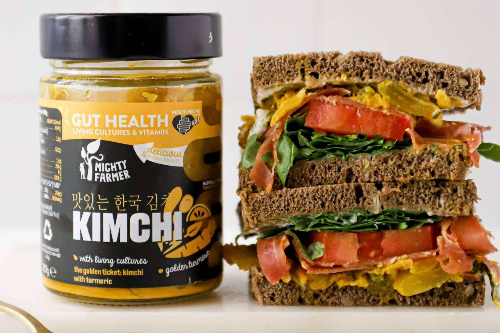 Las verduras fermentadas naturalmente contribuyen a la alimentación saludable, con Mighty Farmer