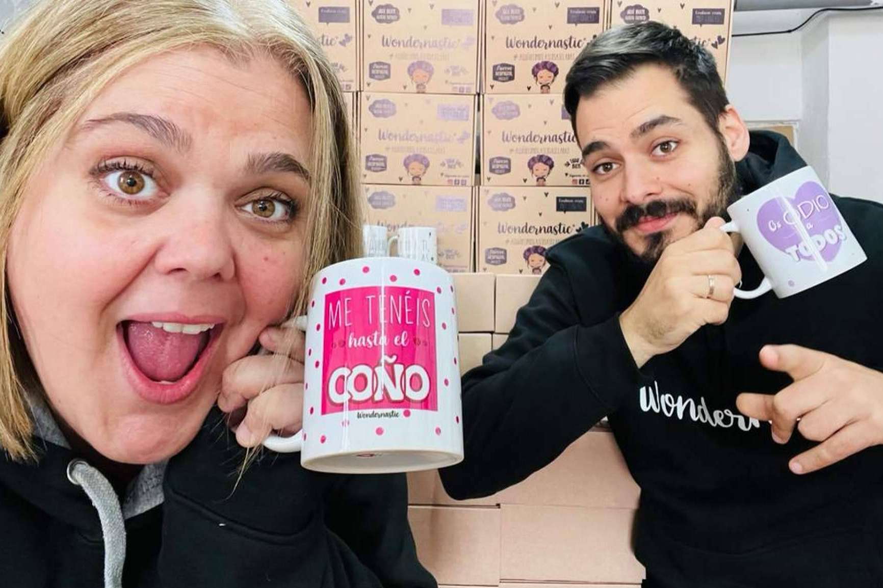 Tazas divertidas para regalar, de la mano de Wondernastic