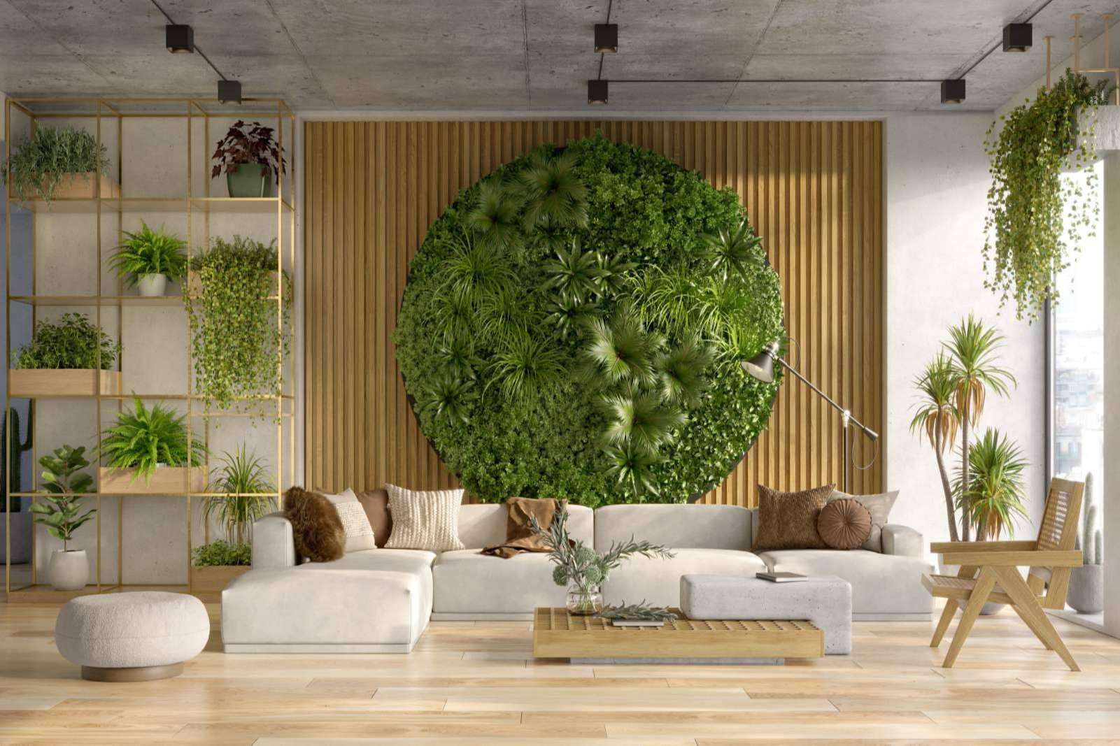 Con el jardín vertical sintético de JardínVertical.es es posible transformar un hogar con estilo