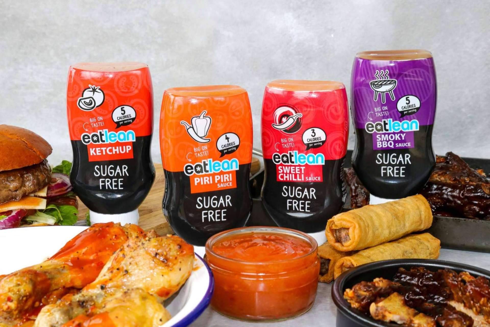 Las salsas sin azúcar y bajas en calorías de Eatlean