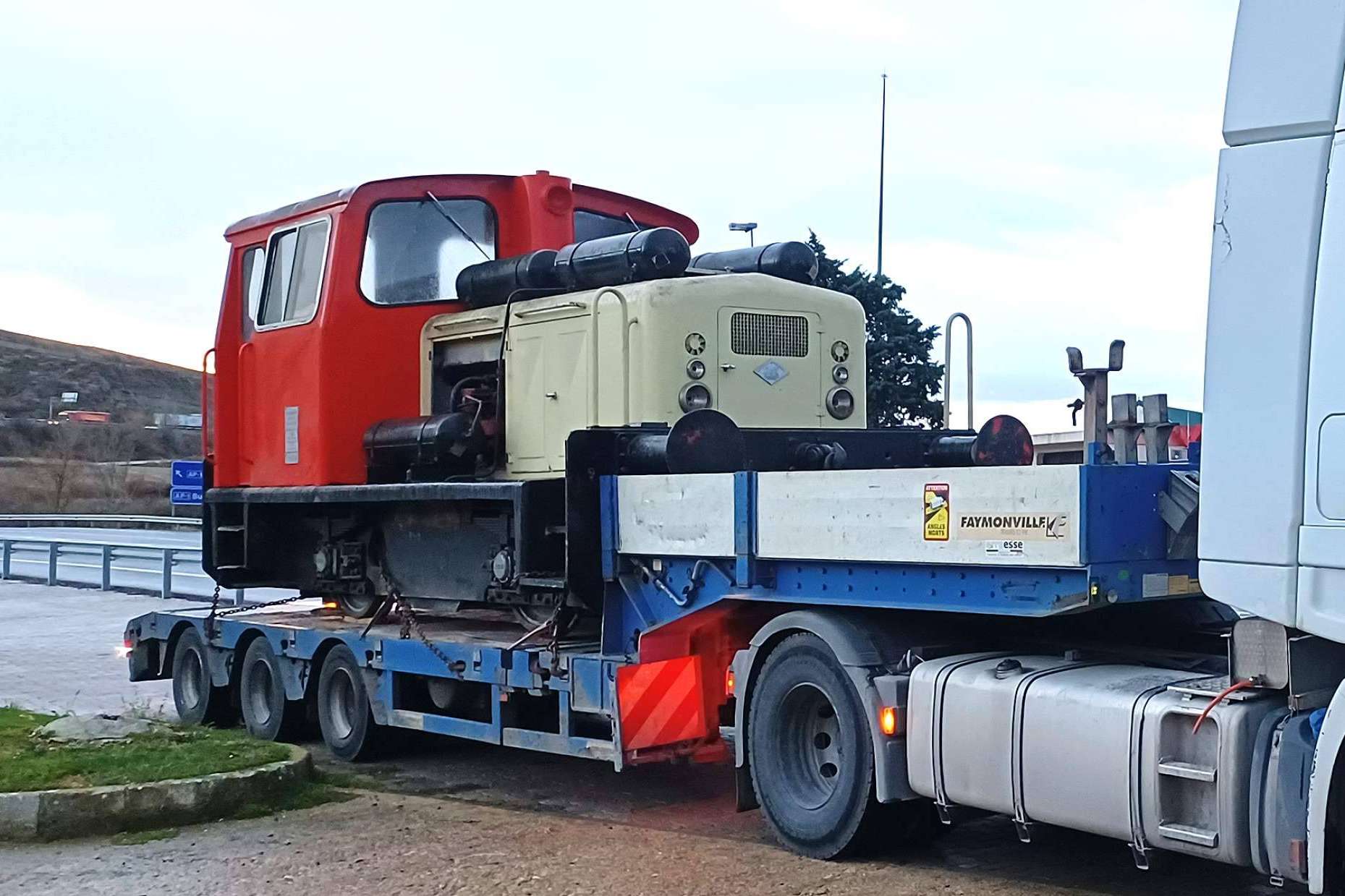 La Fundación del Patrimonio Ferroviario preserva una histórica locomotora de Azucarera Ebro
