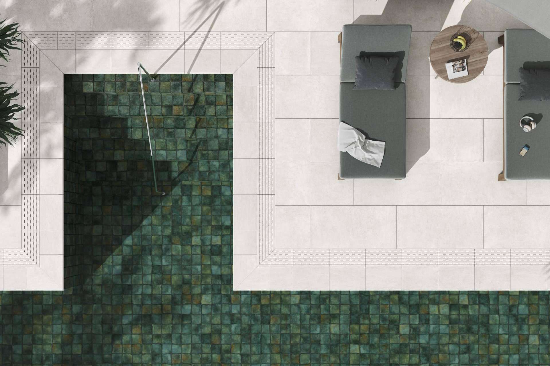 ¿Por qué elegir gres porcelánico para la piscina?, por Interazulejo