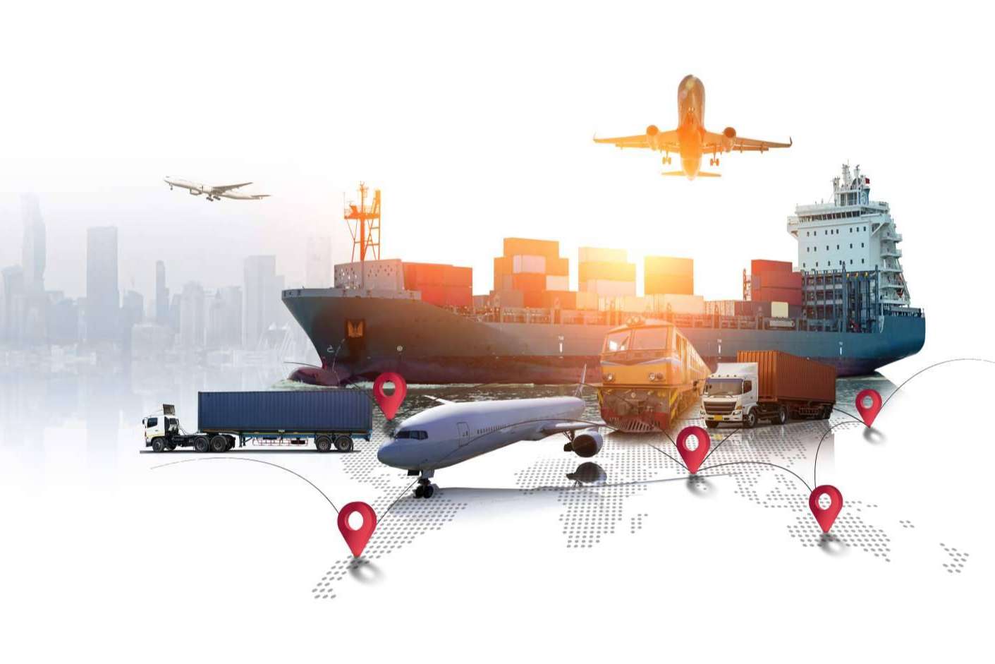 Diversos tipos de transporte de mercancías, con Terra Logistika