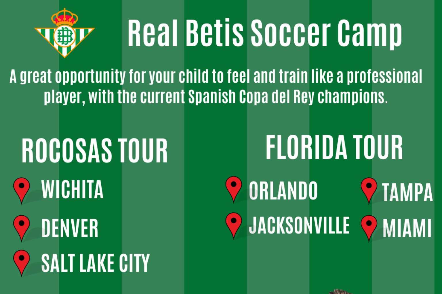Acerca de Real Betis soccer camps en Estados Unidos