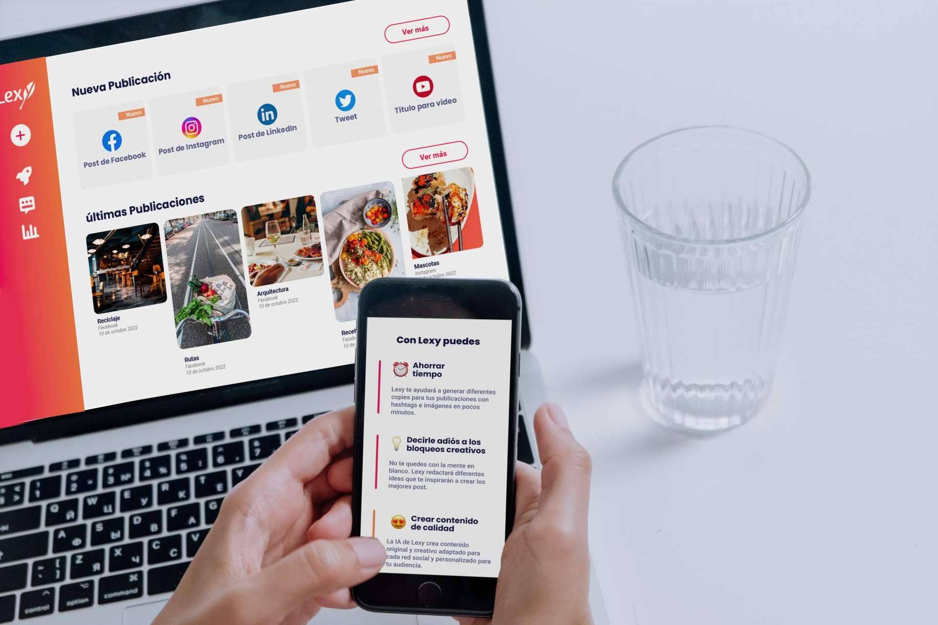 La inteligencia artificial que ayuda a gestionar las redes sociales, Lexy