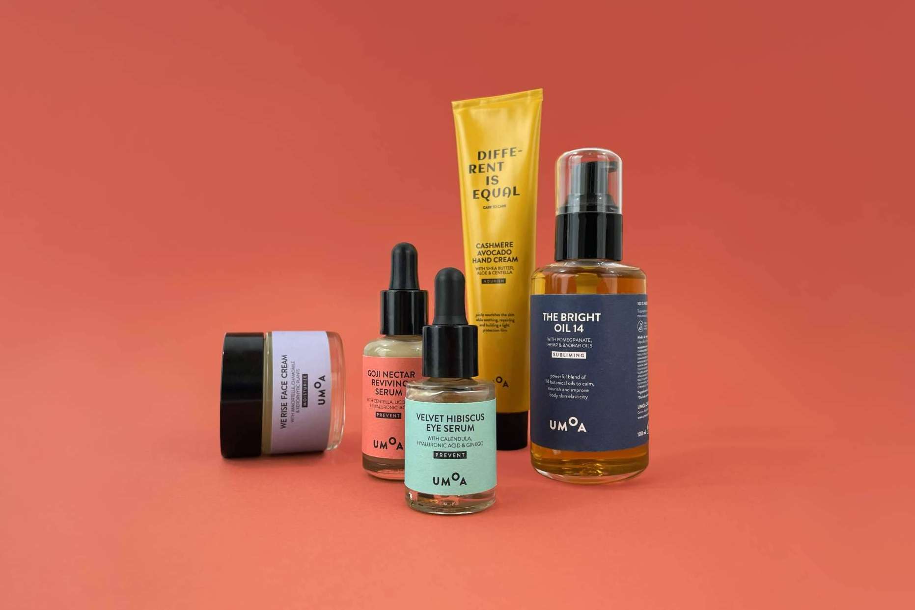 La alternativa de consumo cosmético más sostenible, UMOA