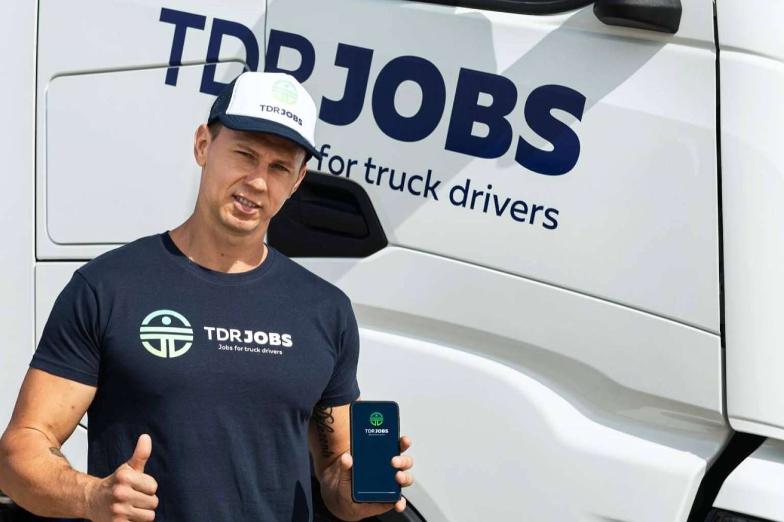 TDRJOBS, el portal de empleo especializado para encontrar conductores de camión ante la escasez de profesionales de este sector