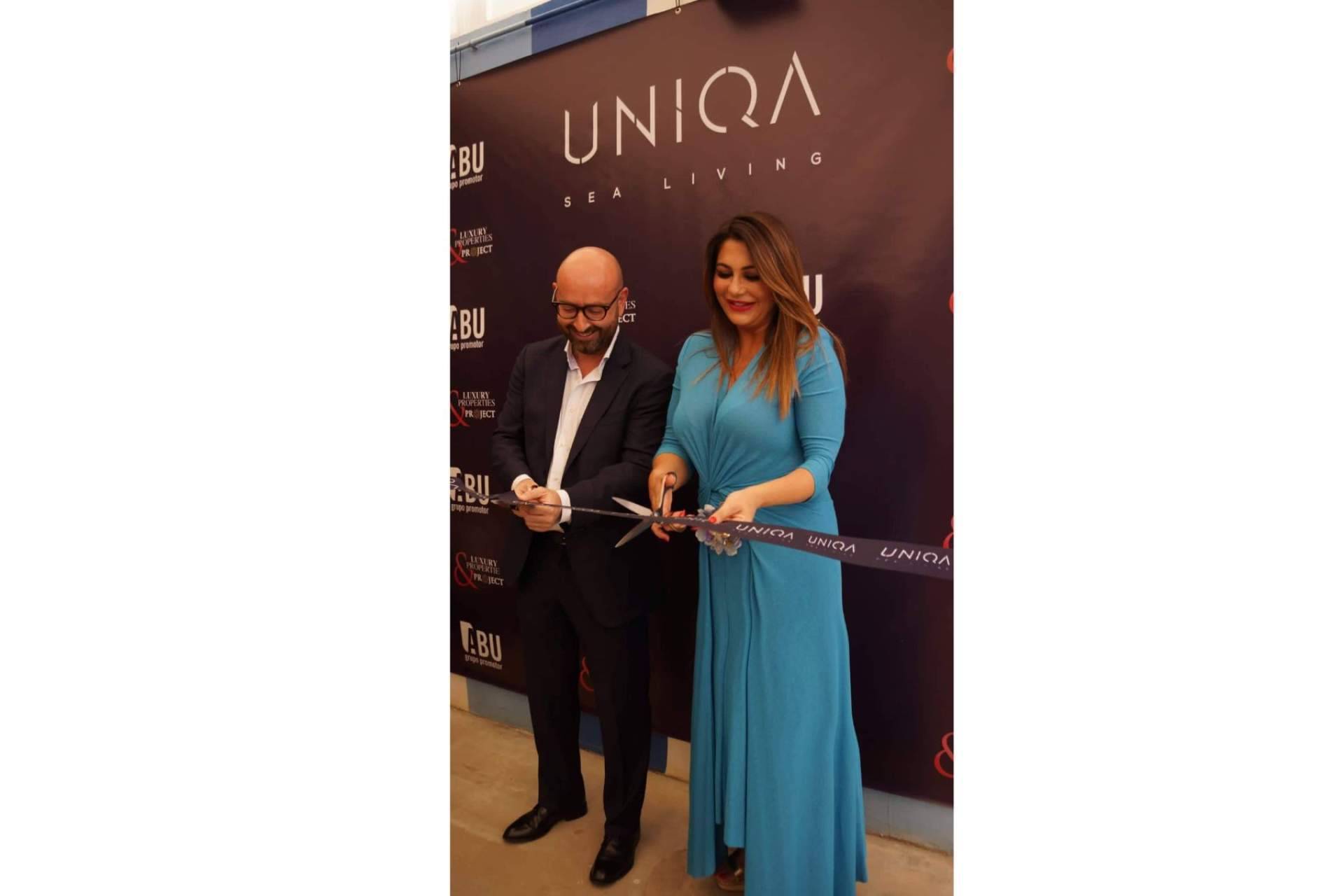 LUXURY PROPERTIES & PROJECT y GRUPO ABU inauguran oficialmente 'UNIQA, Sea Living' edificio de 21 viviendas Premium y 24 garajes a pie de playa en La Carihuela, Torremolinos
