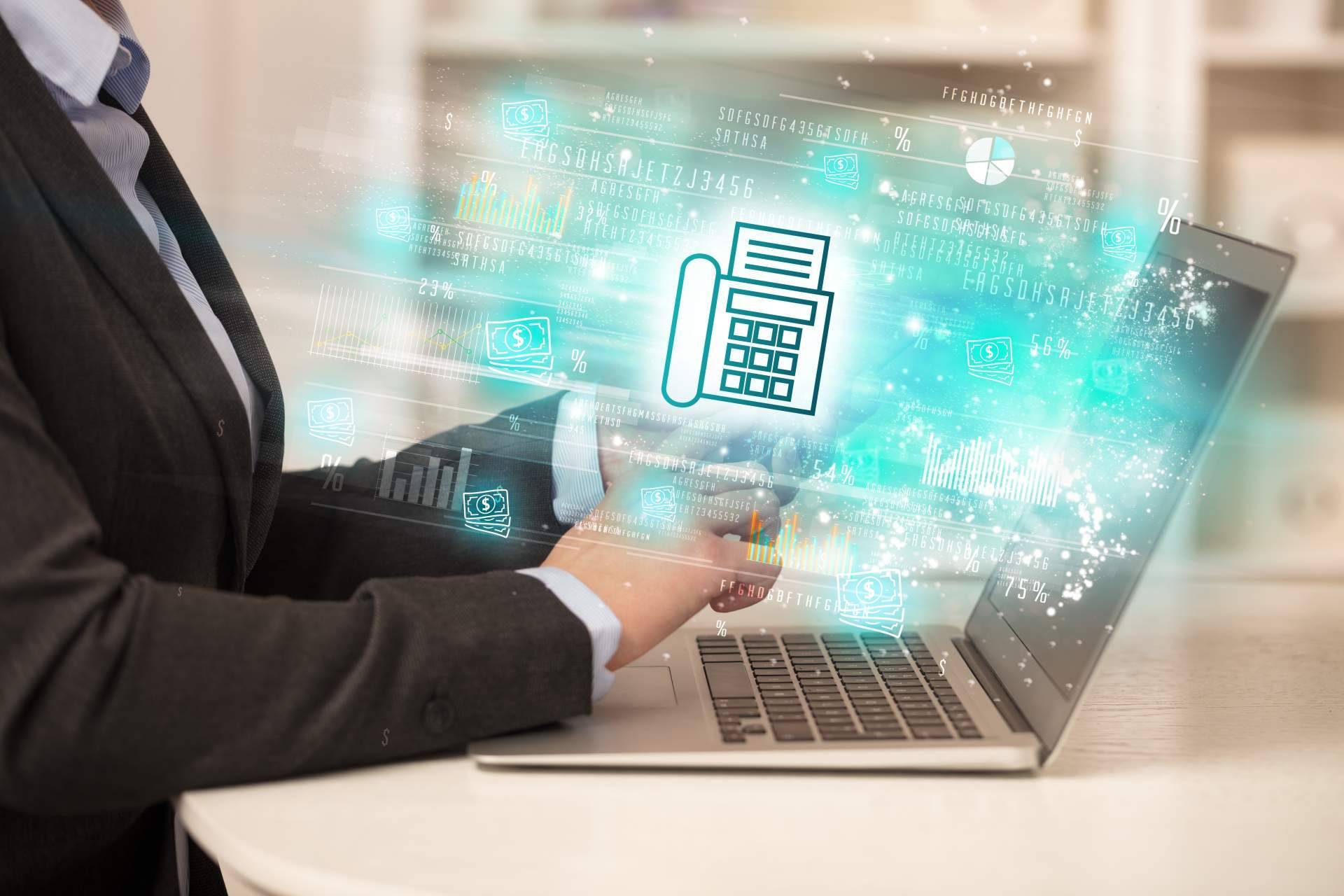 ¿En qué consiste el servicio de fax en línea ofrecido por Premium Numbers?