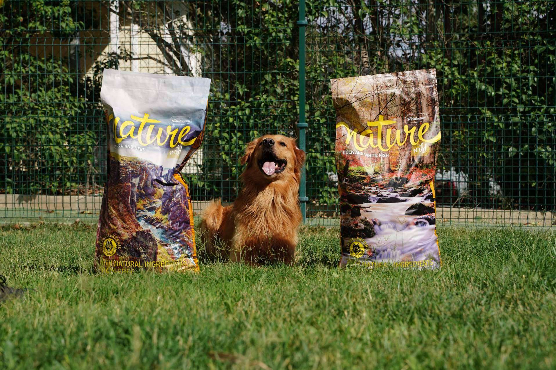 Pienso para perros sin cereales, disponible en la gama Nature de Satisfaction