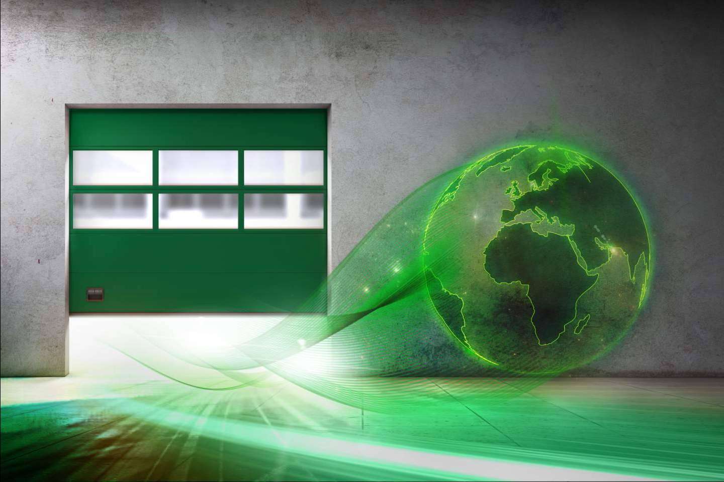 Las puertas automáticas industriales y peatonales de ASSA ABLOY ayudan a la sostenibilidad