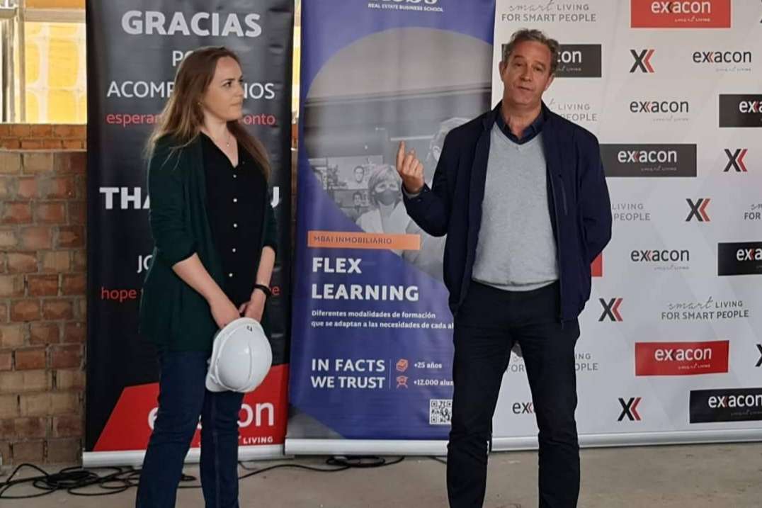 Acompañamiento de miembros del ecosistema inmobiliario de la Real Estate Business School, para conocer de forma práctica los contratos colaborativos en construcción