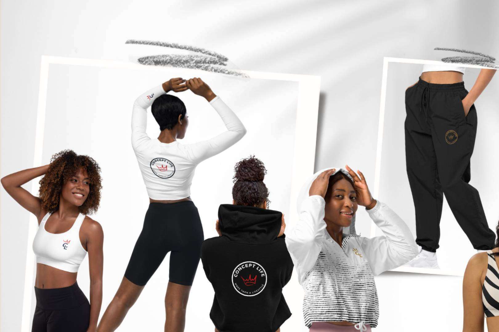 Concept Life presenta sus 5 colecciones de ropa y accesorios