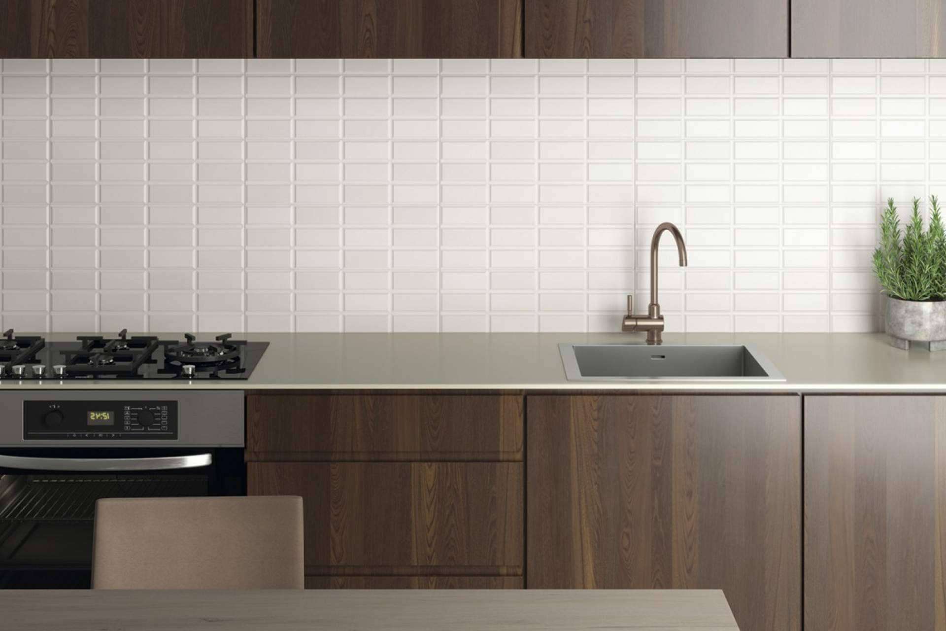 Una de las grandes tendencias en el mundo del interiorismo son los azulejos blancos para la cocina