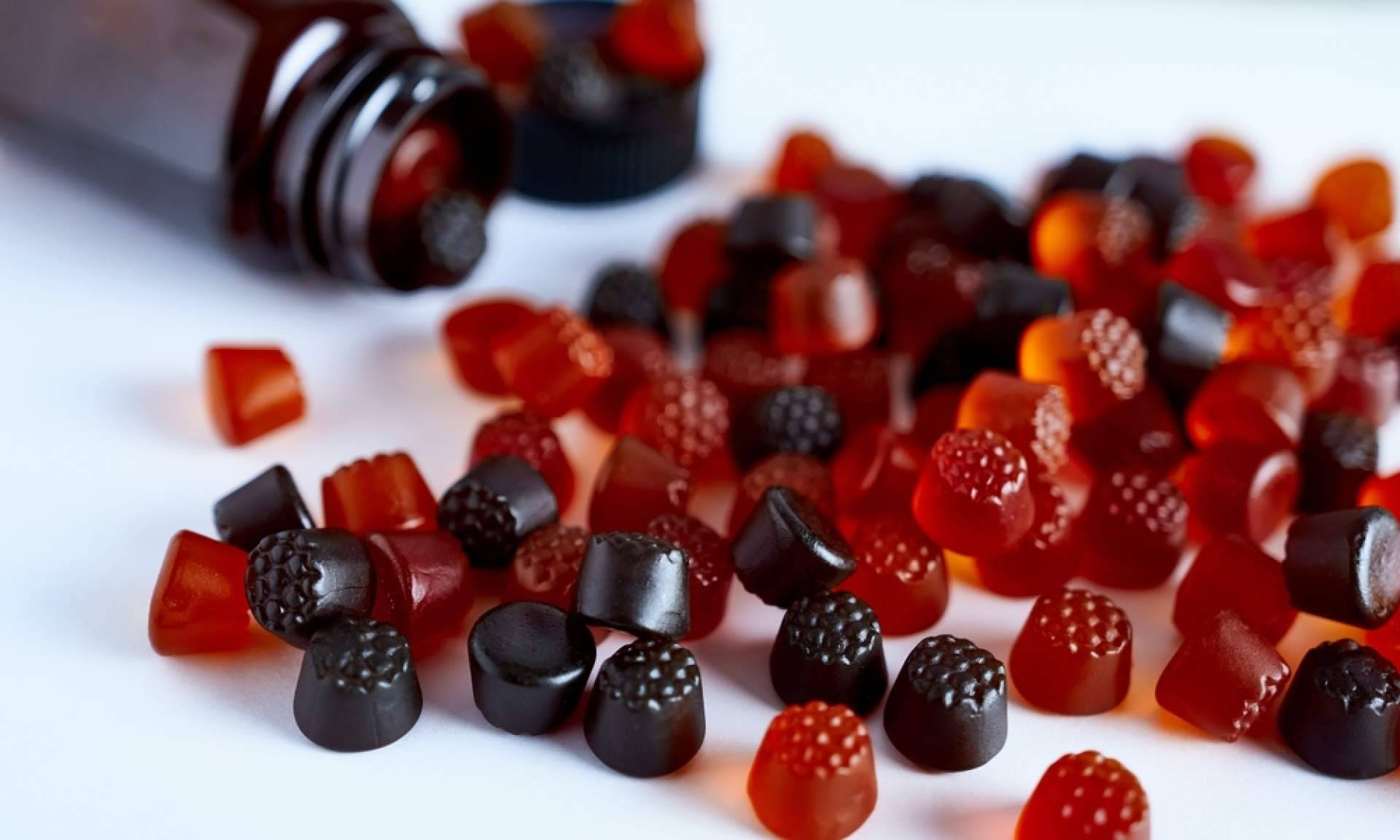 Omega 3 para niños con las golosinas de Vibefarma