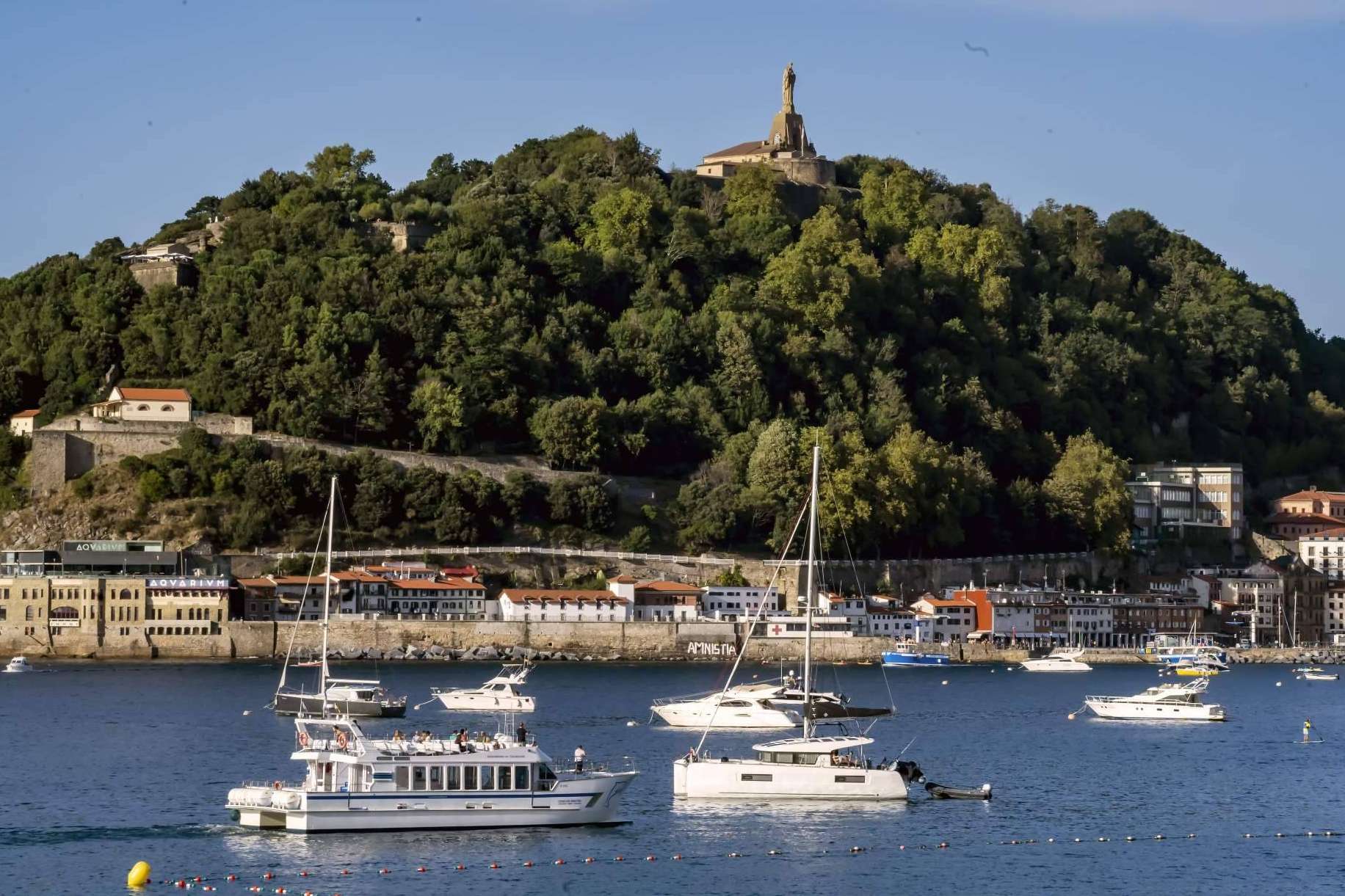 Una ruta costera, con toda la información a golpe de click a bordo del Ciudad San Sebastian