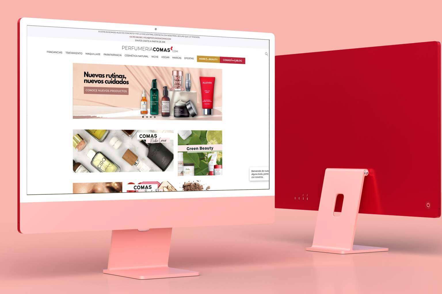 Perfumería Comas es una tienda de perfumes online