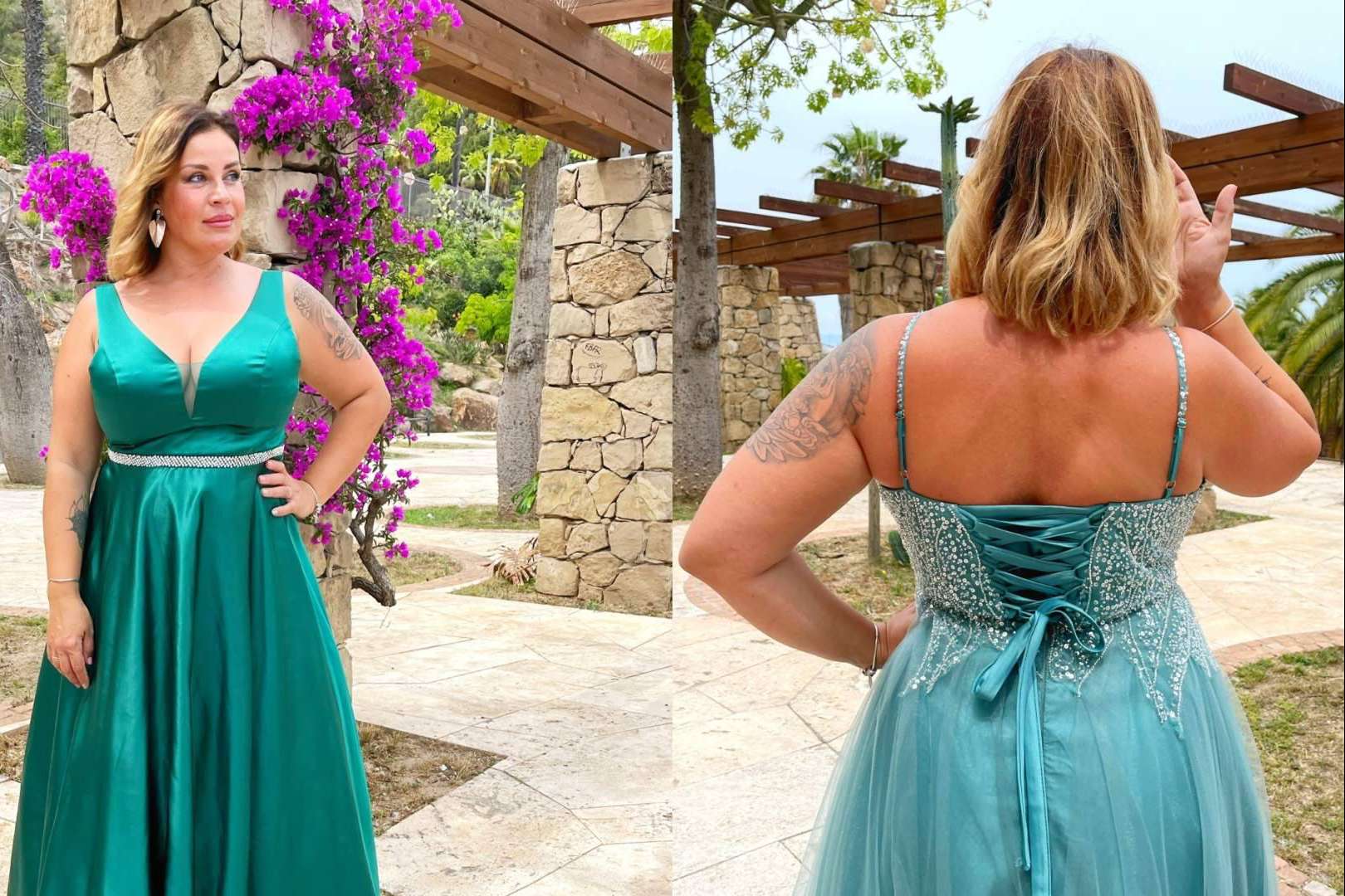 Vestidos de gala largos, disponibles en el catálogo de Vestidos Araya