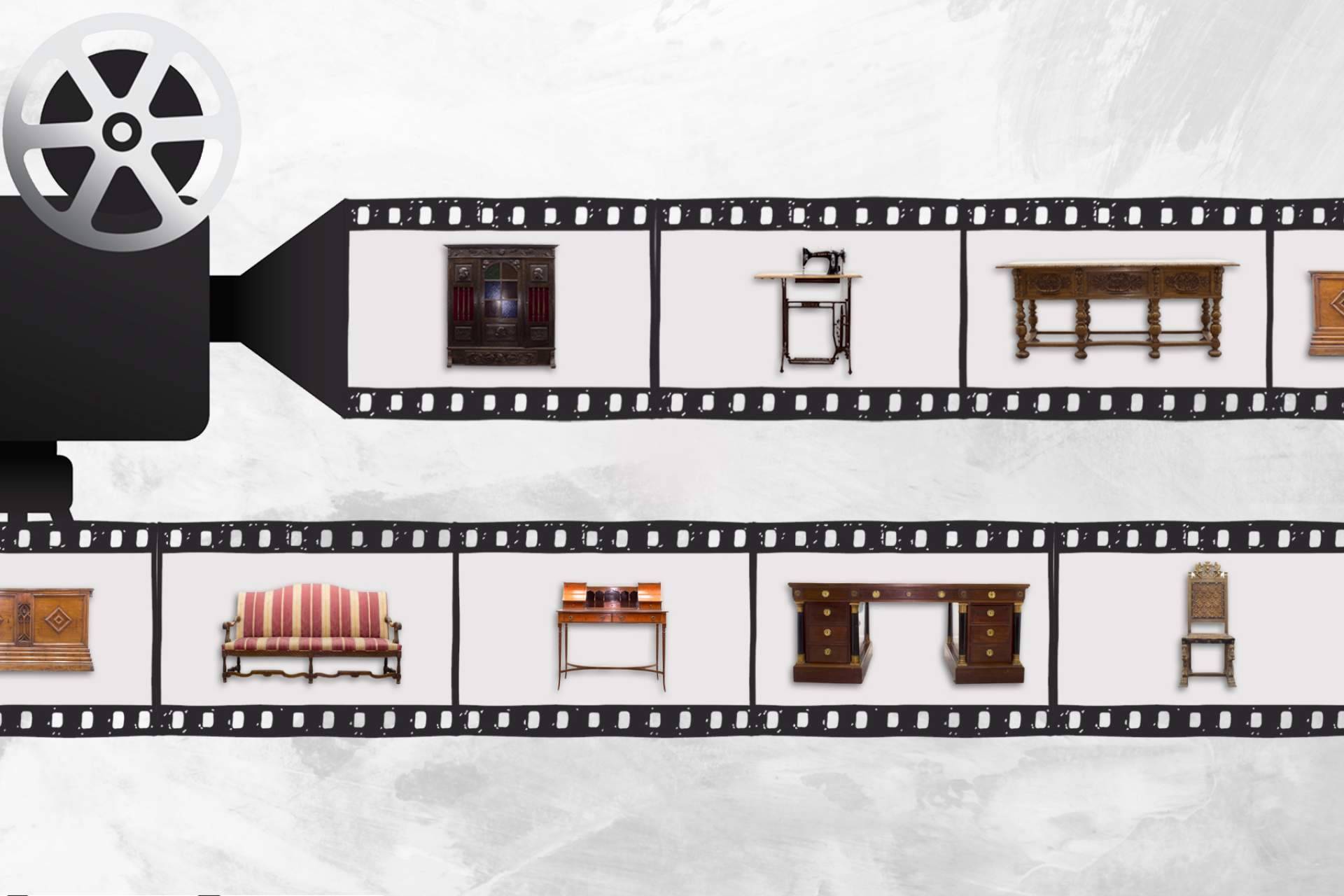 El mobiliario de atrezzo para series, películas, programas de televisión y teatro disponible en Mercaoficina