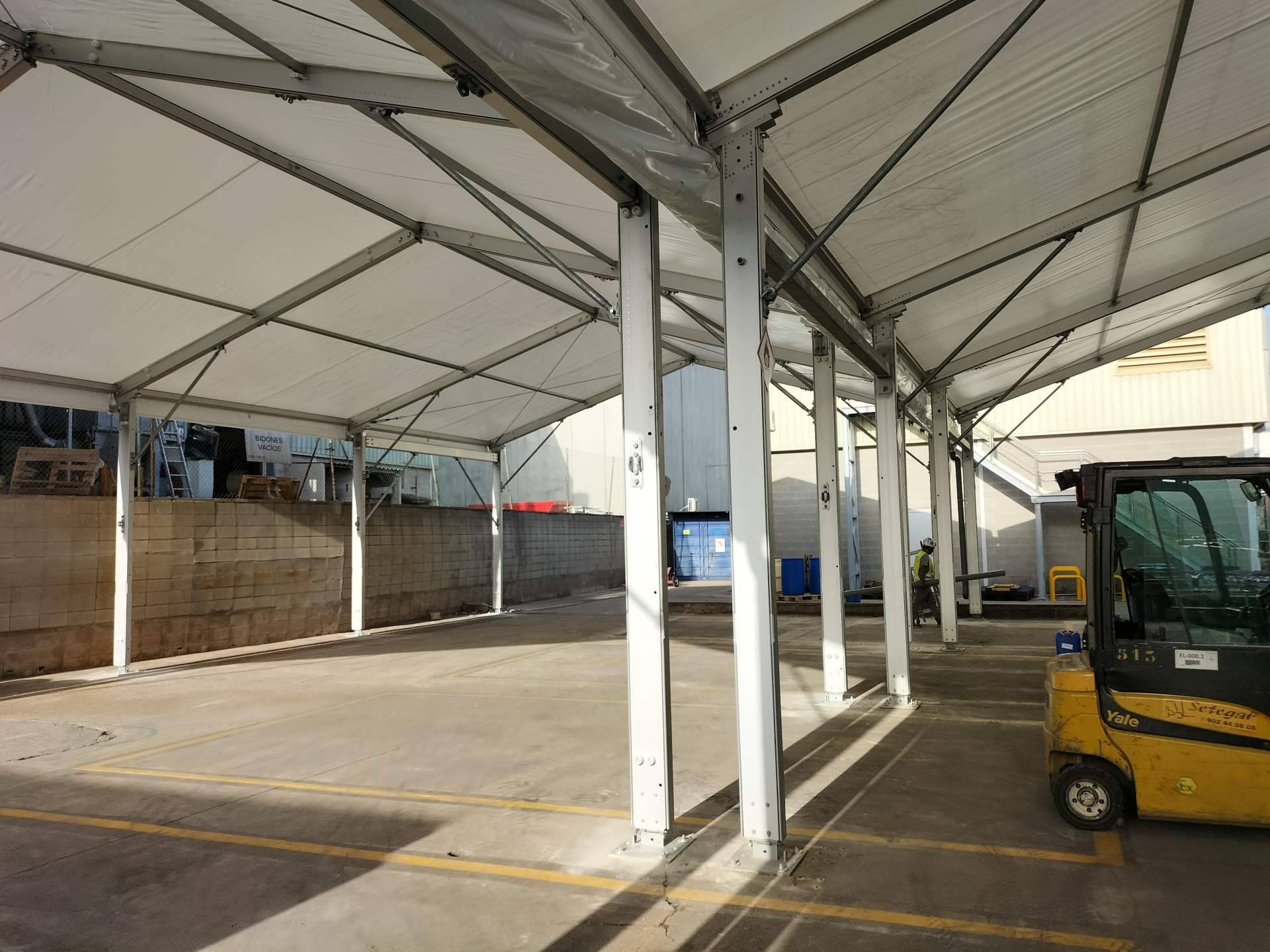 ForoTec, naves desmontables en alquiler de larga duración