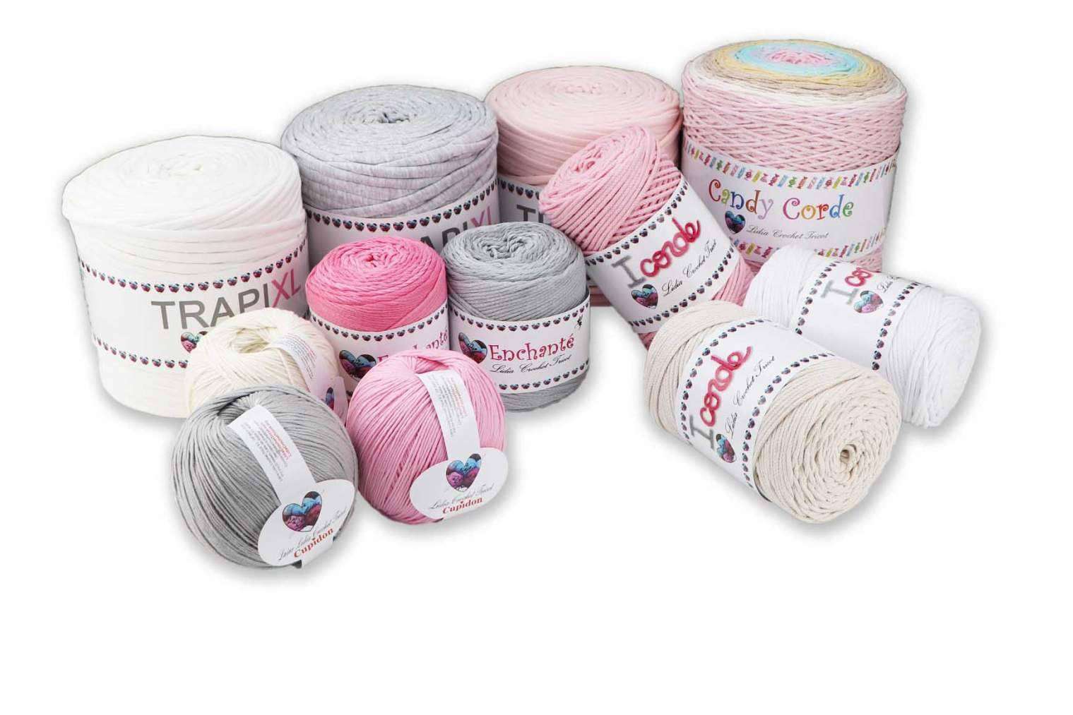 Todo lo necesario para empezar con manualidades con trapillo, por Lidia Crochet Tricot