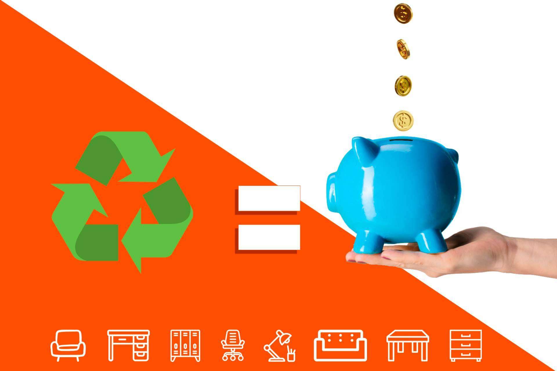 Ahorrar comprando muebles reacondicionados en Mercaoficina