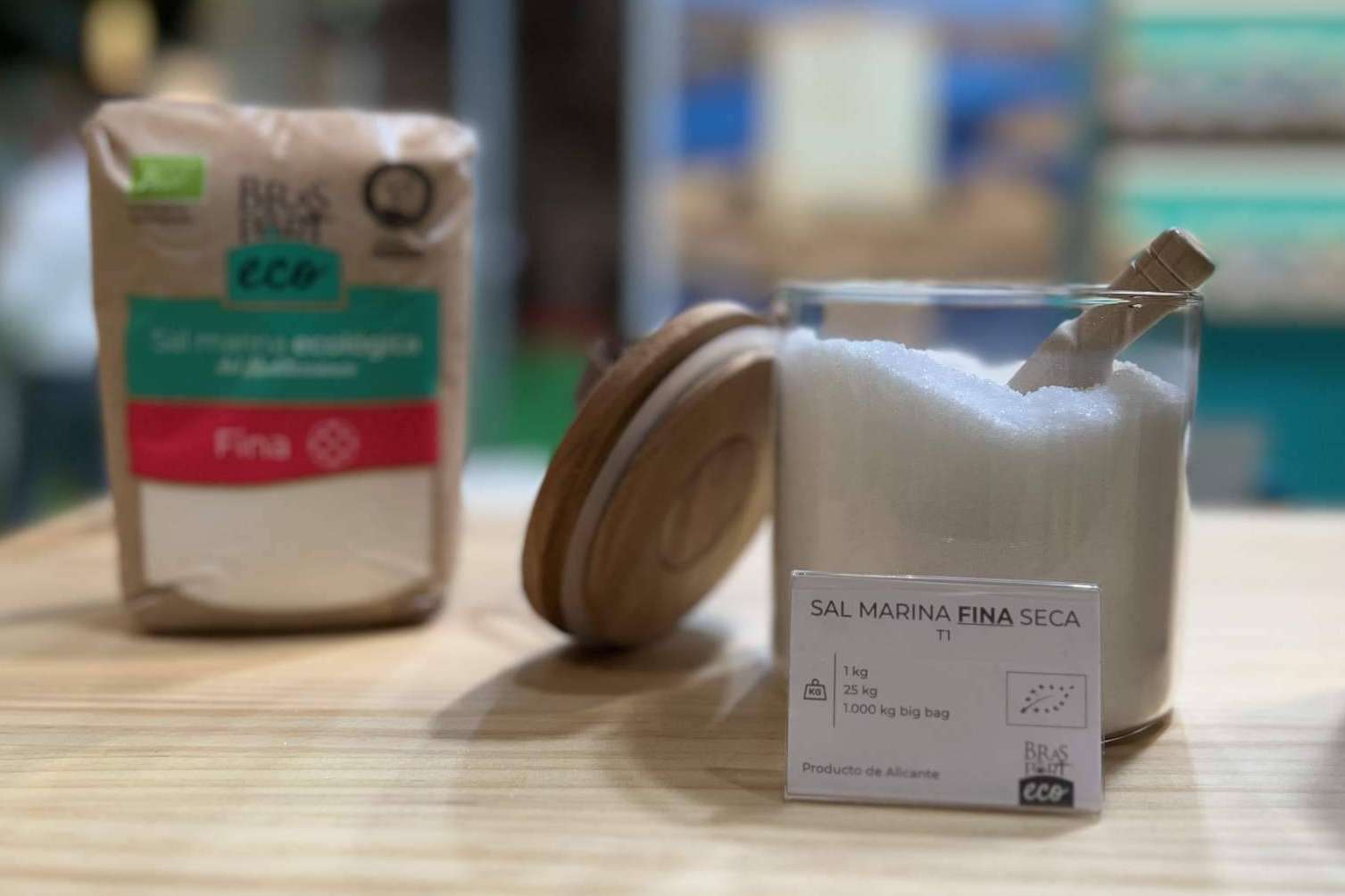 Sal marina ecológica, natural, sostenible y generadora de ecosistemas