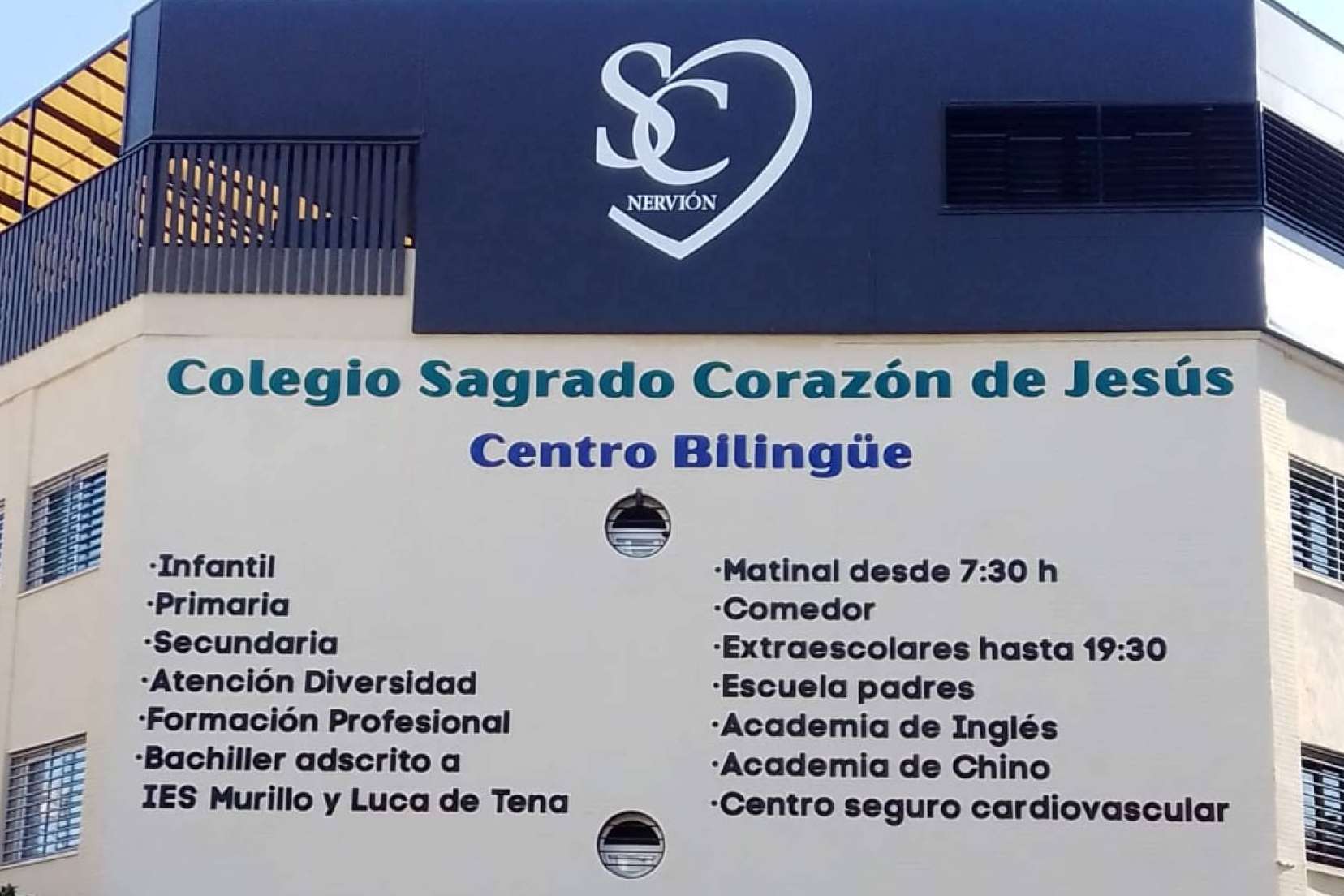 Uno de los referentes en educación inclusiva y en valores es el Colegio Sagrado Corazón de Jesús en Nervión