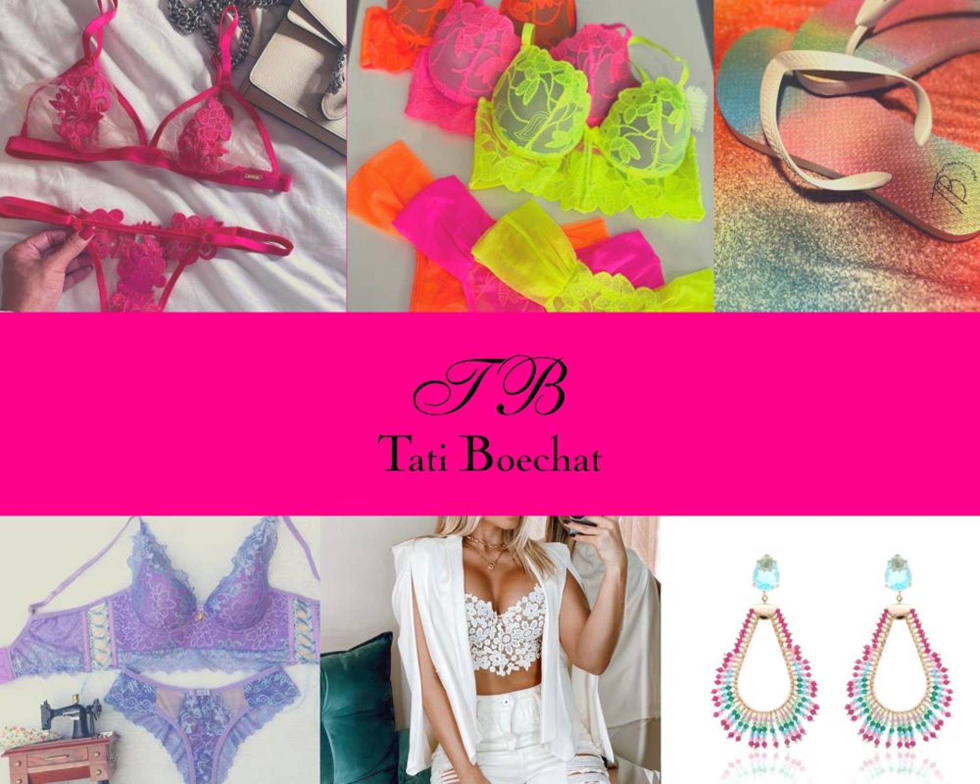 Tati Boechat ofrece ropa interior de mujer de excelente calidad, para que todas las personas se vean bellas e increíbles