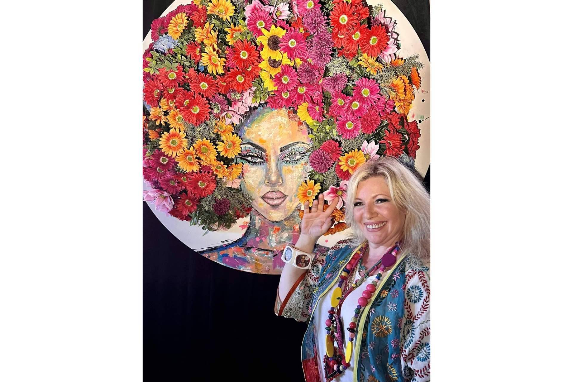 El arte de Laura Sala está formado por cuadros originales y únicos