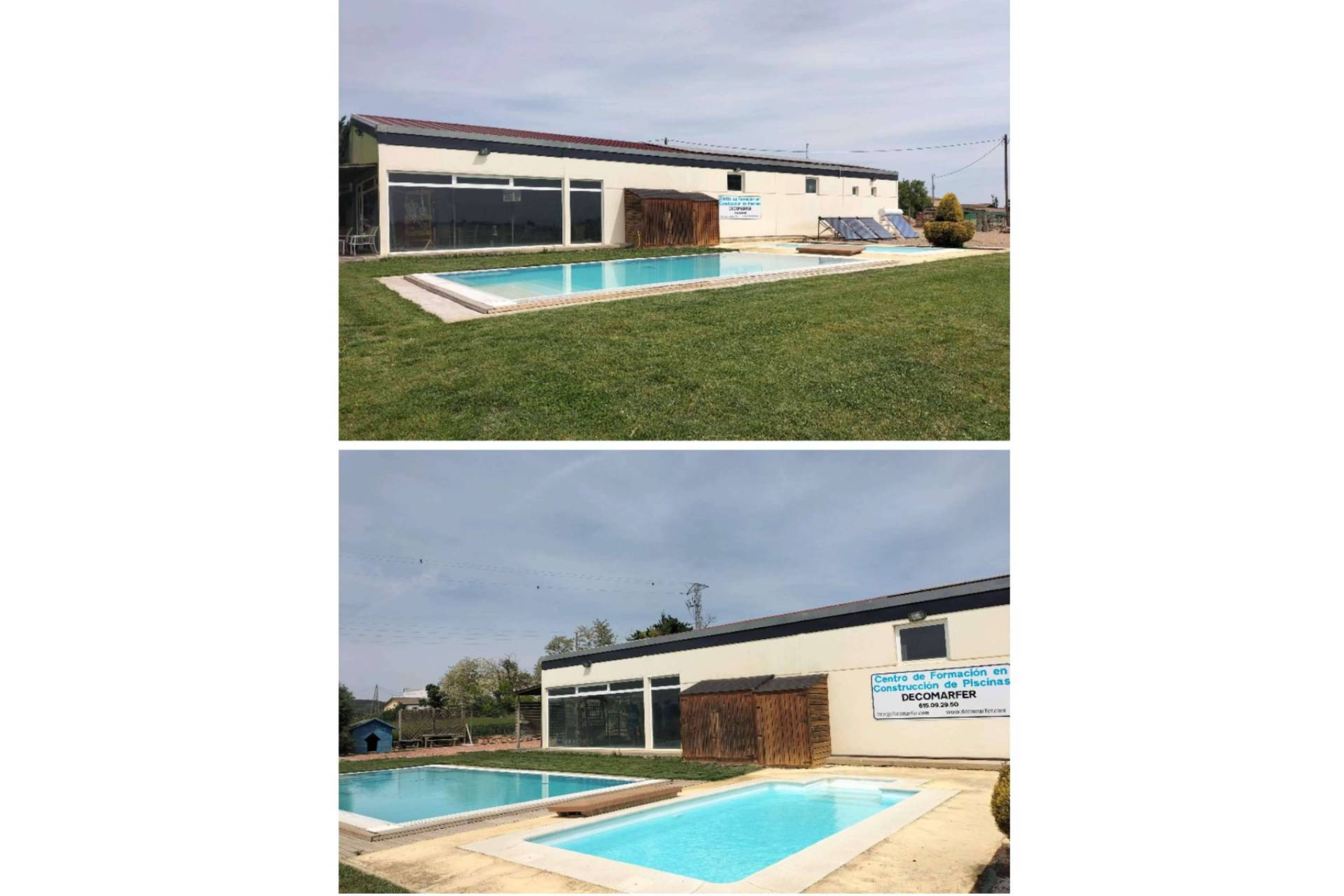 Decomarfer, centro de formación en construcción de piscinas