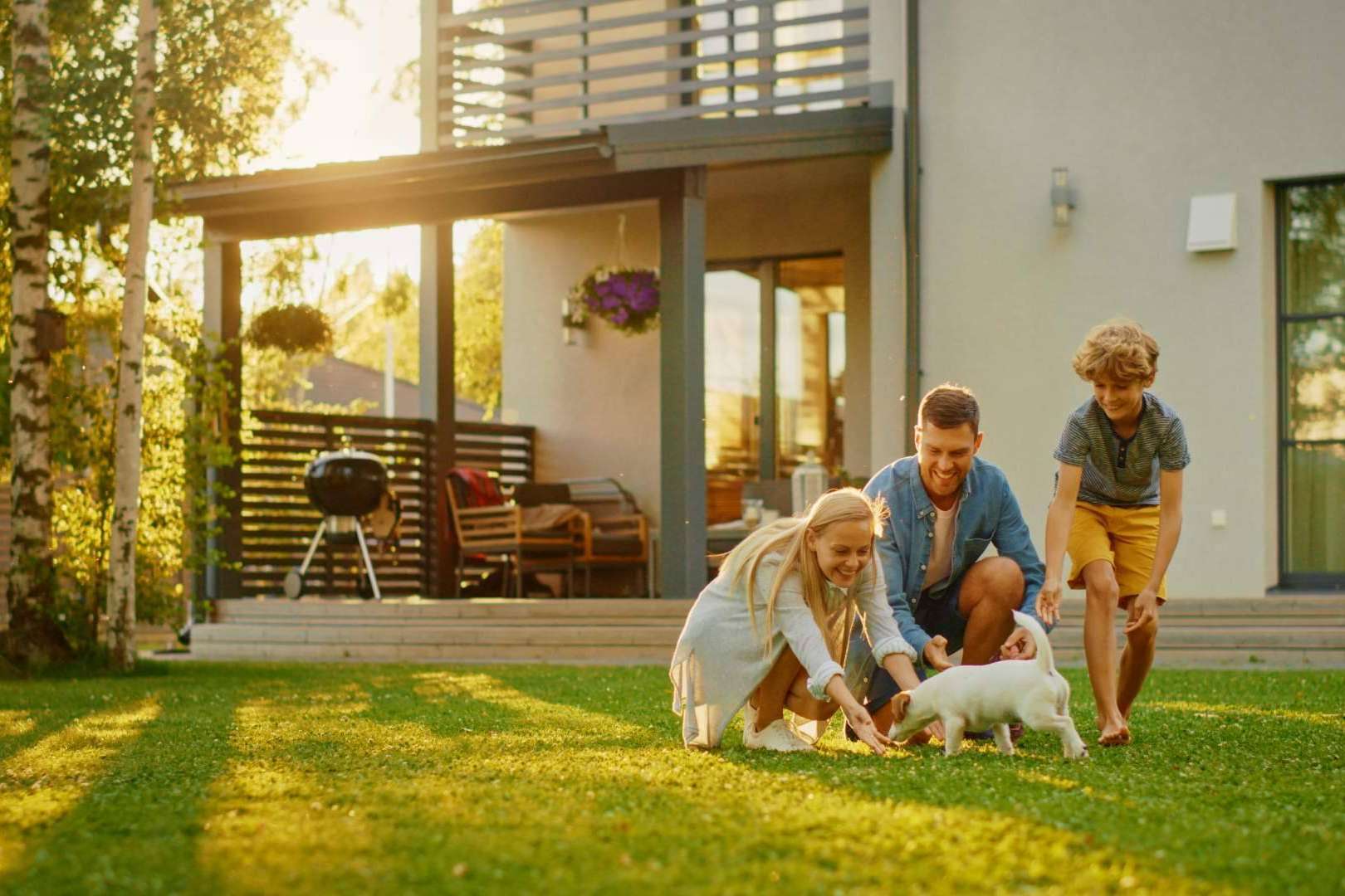 Las ideas de decoración para el jardín exterior de Albergrass