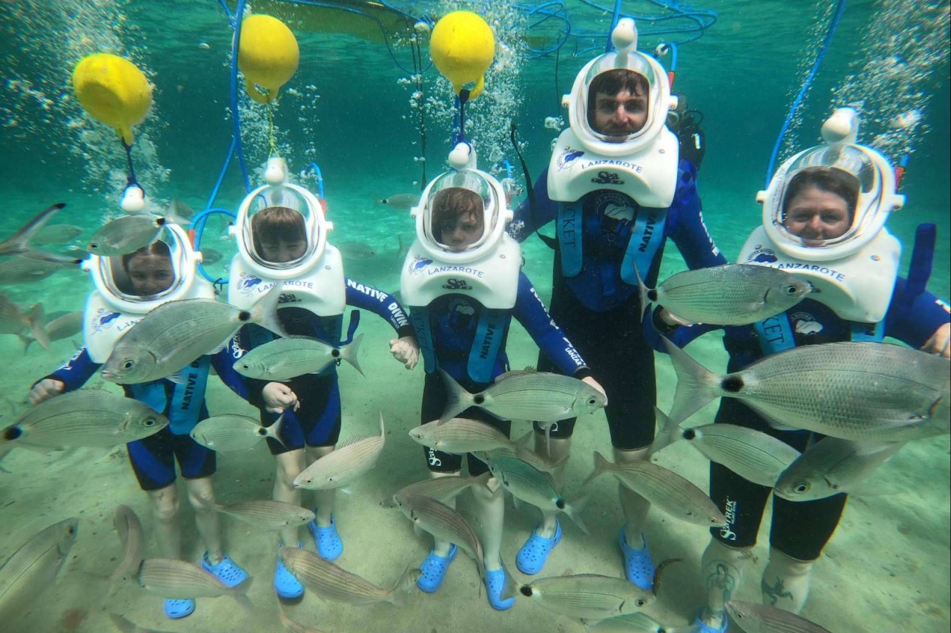 Buceo en Lanzarote con Native Diving, la escuela de actividades subacuáticas para disfrutar de vacaciones en Lanzarote