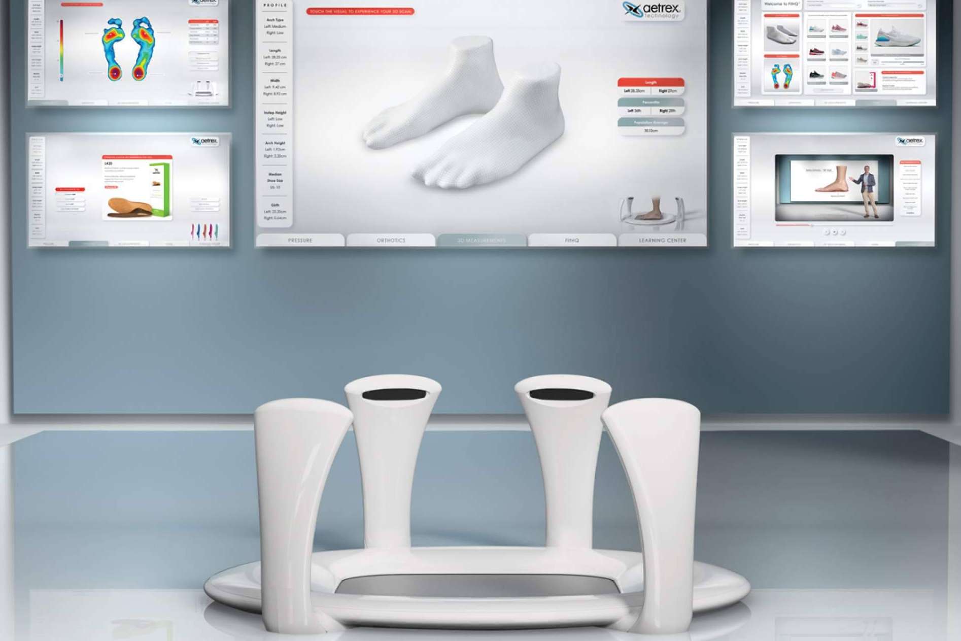 El revolucionario escáner Aetrex Albert2 Pro 3D para una experiencia única en la selección y personalización de calzado deportivo ya está disponible en El Corte Inglés