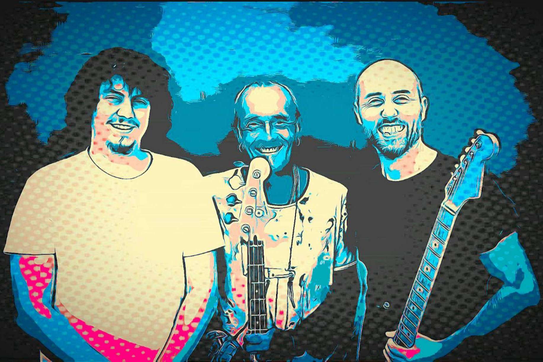 El rock experimental de la banda EXP3 con Eddie Lover, Maurizio Rotaris y Luis García Cerdeña