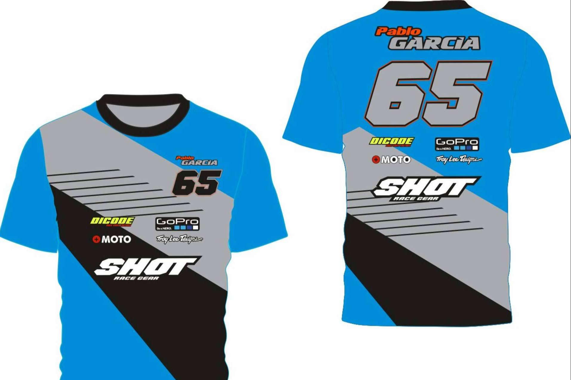 Adquirir una camiseta personalizada de Yamaha de la mano de ADHESIVOSEMBARRADOS