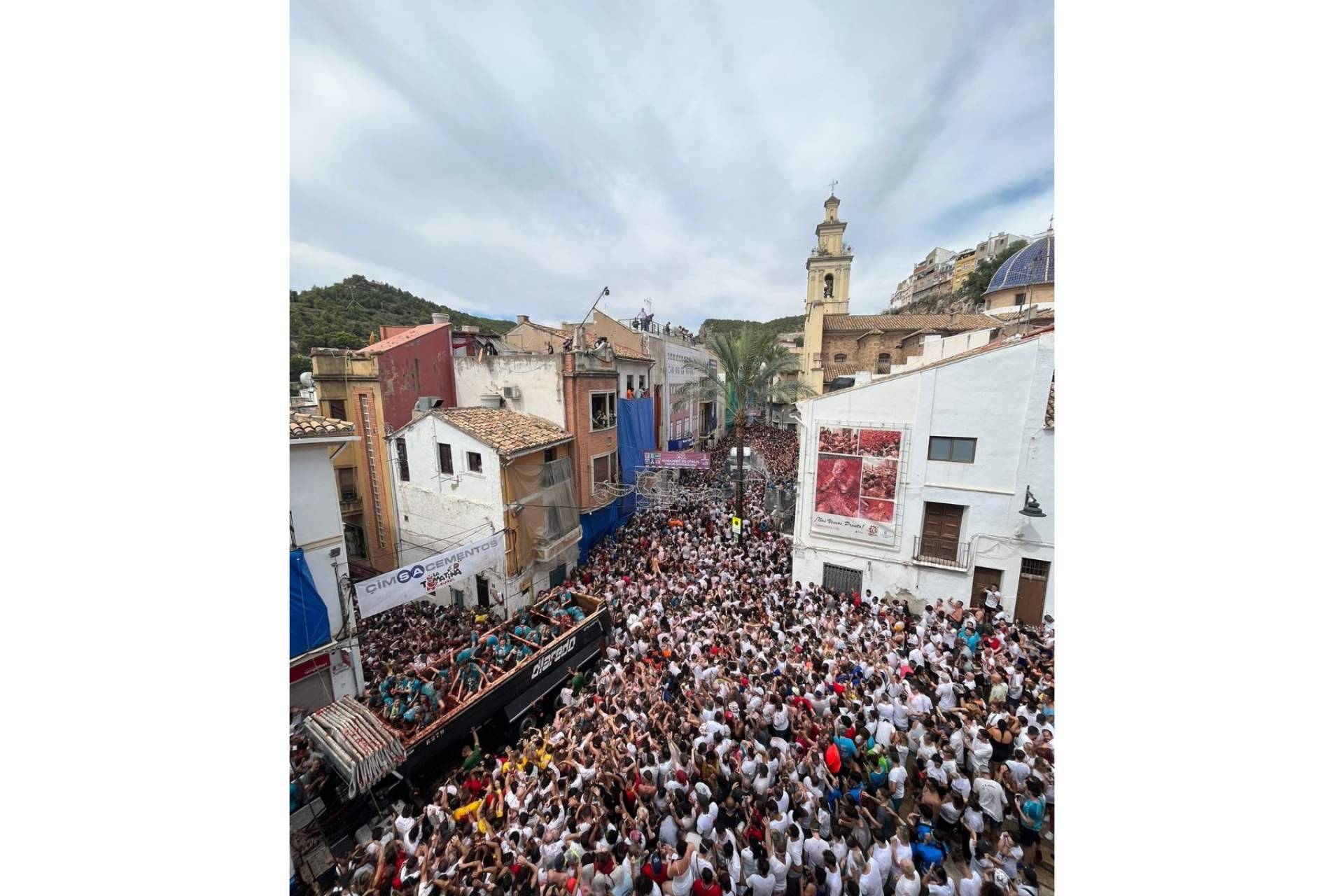 Récords de popularidad y viralidad en la Fiesta de la Tomatina 2023