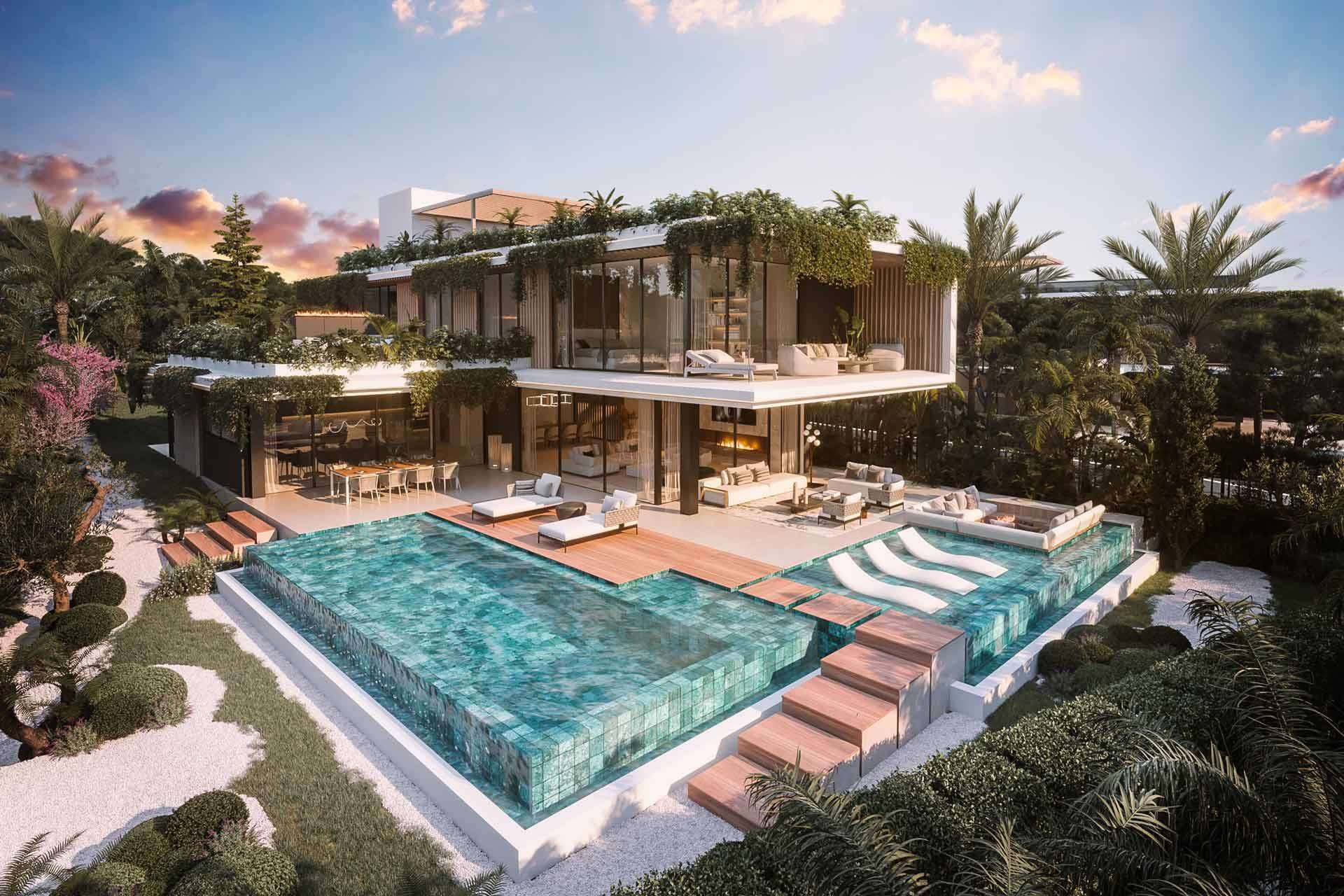 Disfrutar de un paraíso terrenal a través de las villas en venta en Marbella