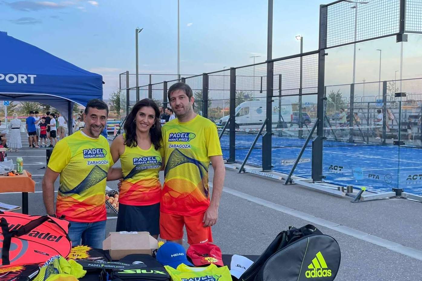 Padel Miraflores, patrocinador del campeonato de pádel en Zaragoza