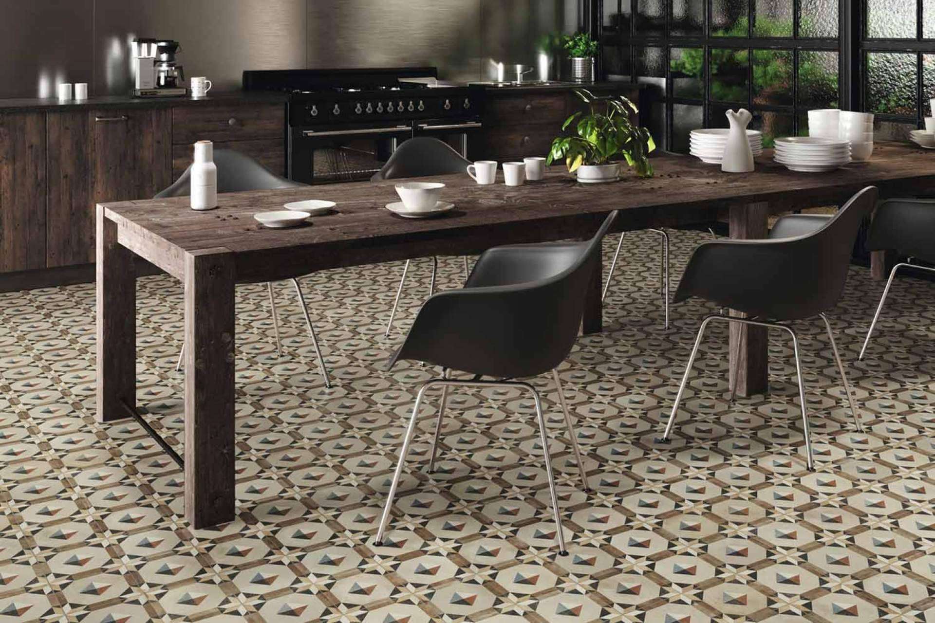 El protagonismo de los suelos hidráulicos en el mundo del interiorismo
