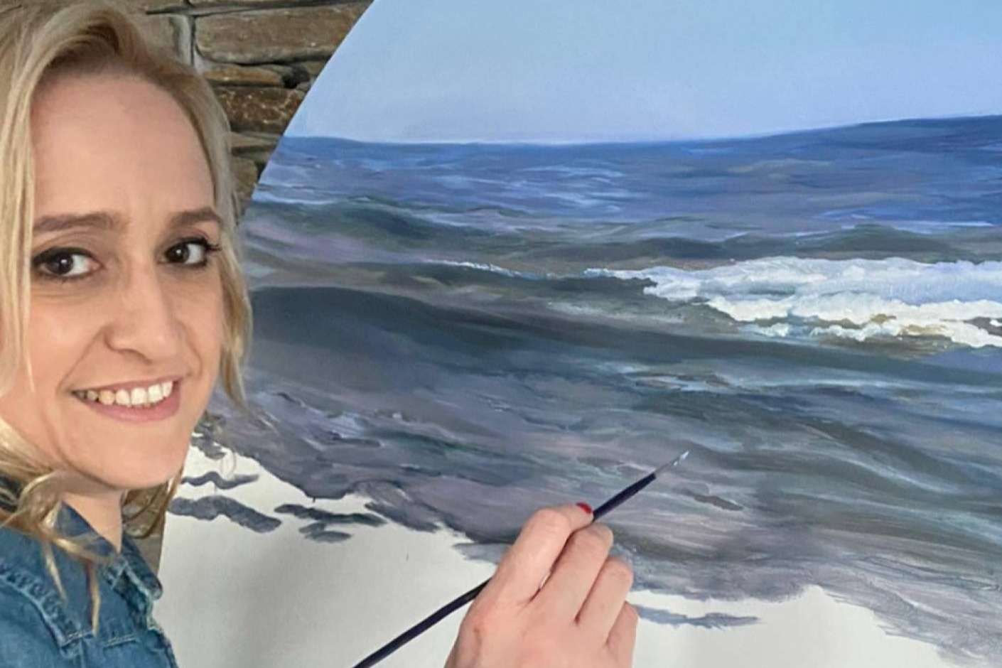 Las obras de Carmen Ferrando son una ventana al mar