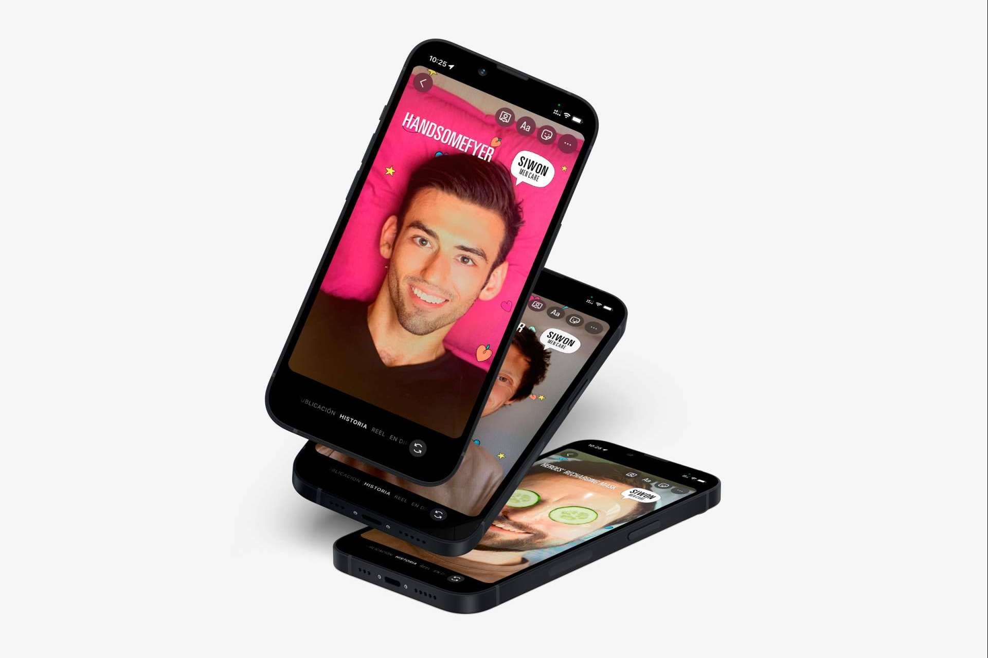 Siwon, la startup de cosmética masculina, ha roto barreras físicas y digitales con sus filtros de realidad aumentada