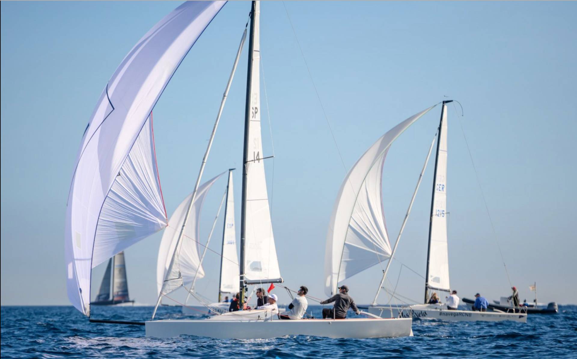 HangTen - Hermanos Berga ganador de la 2ª serie invernal de J70 en Barcelona