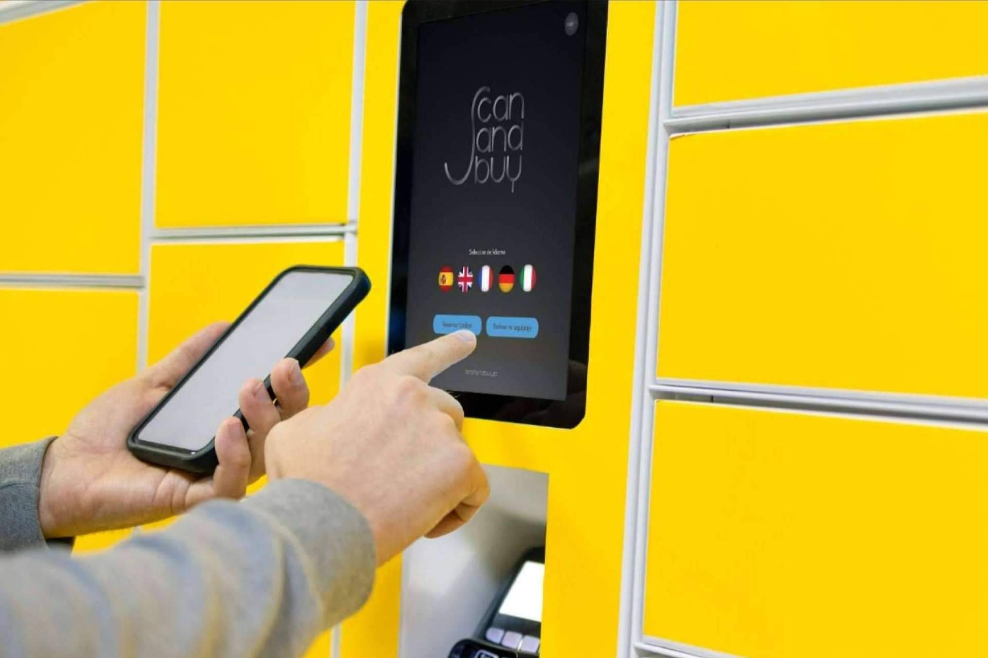 Locker para maletas, de la mano de Scan and Buy