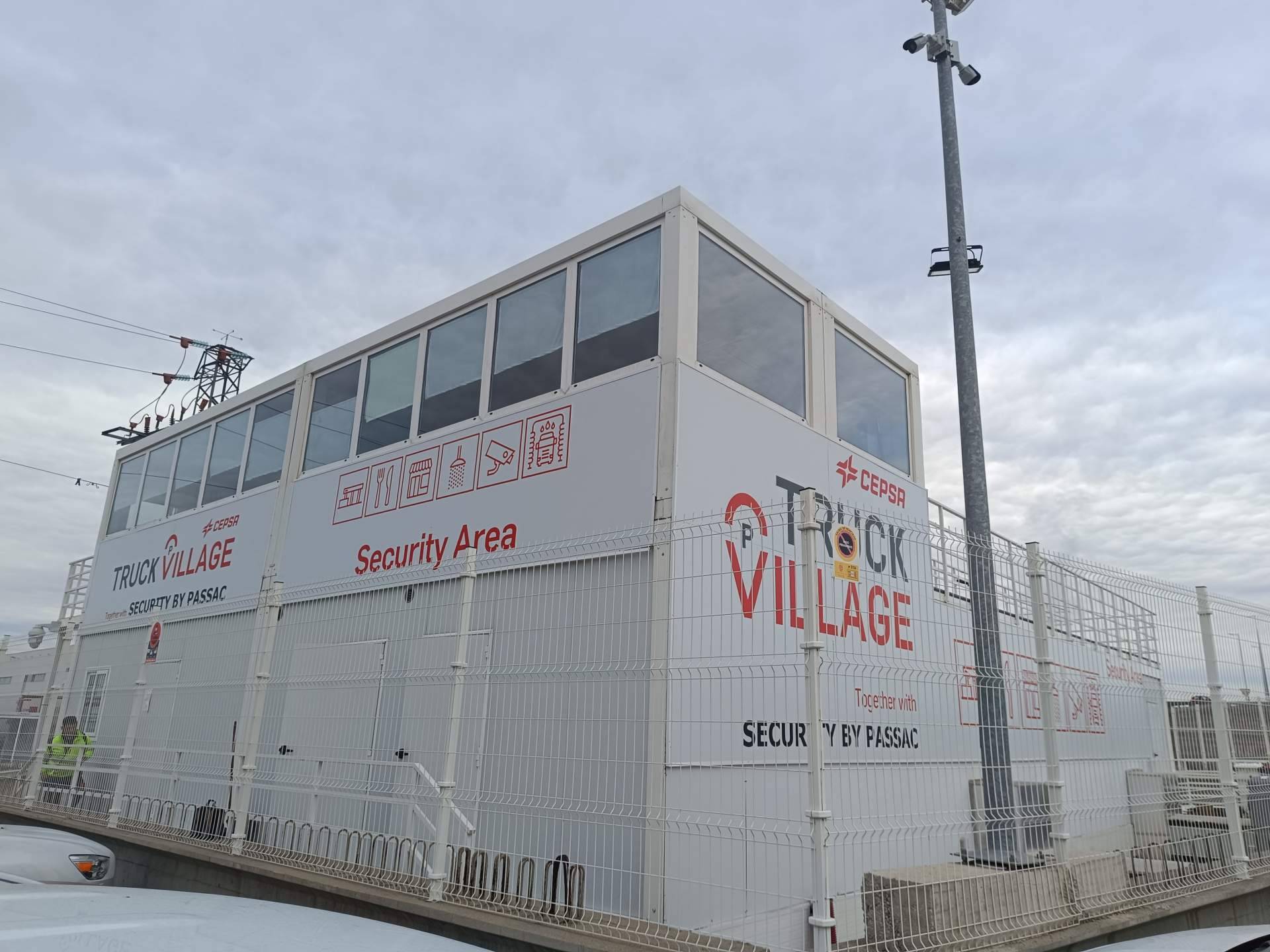 En el primer Truck Village de CEPSA en España, el empresario Raúl Esteban Herranz es partícipe