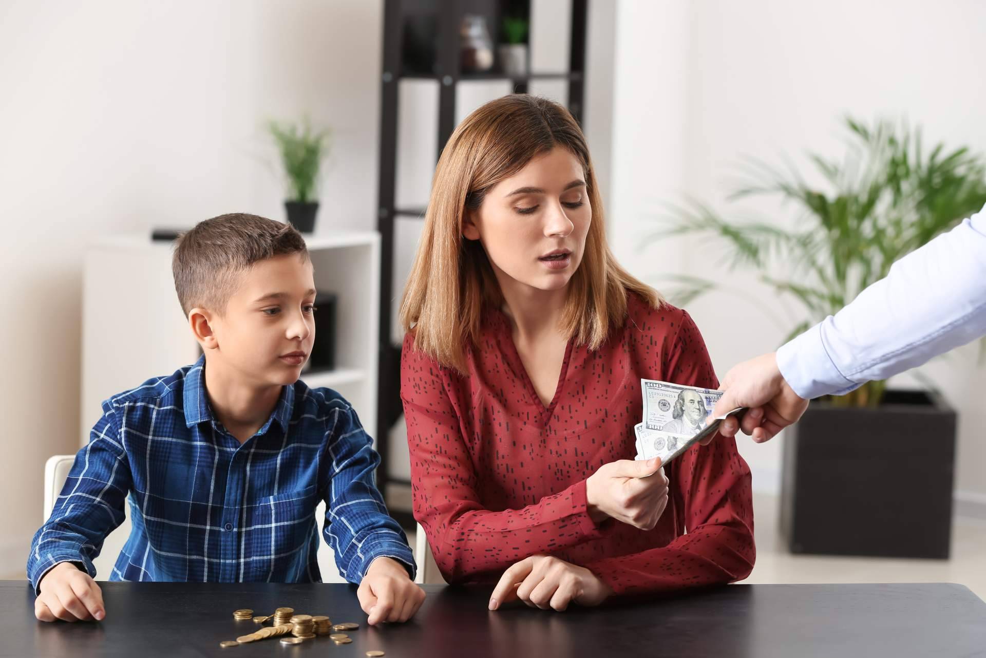 Pensión alimenticia a favor de los hijos